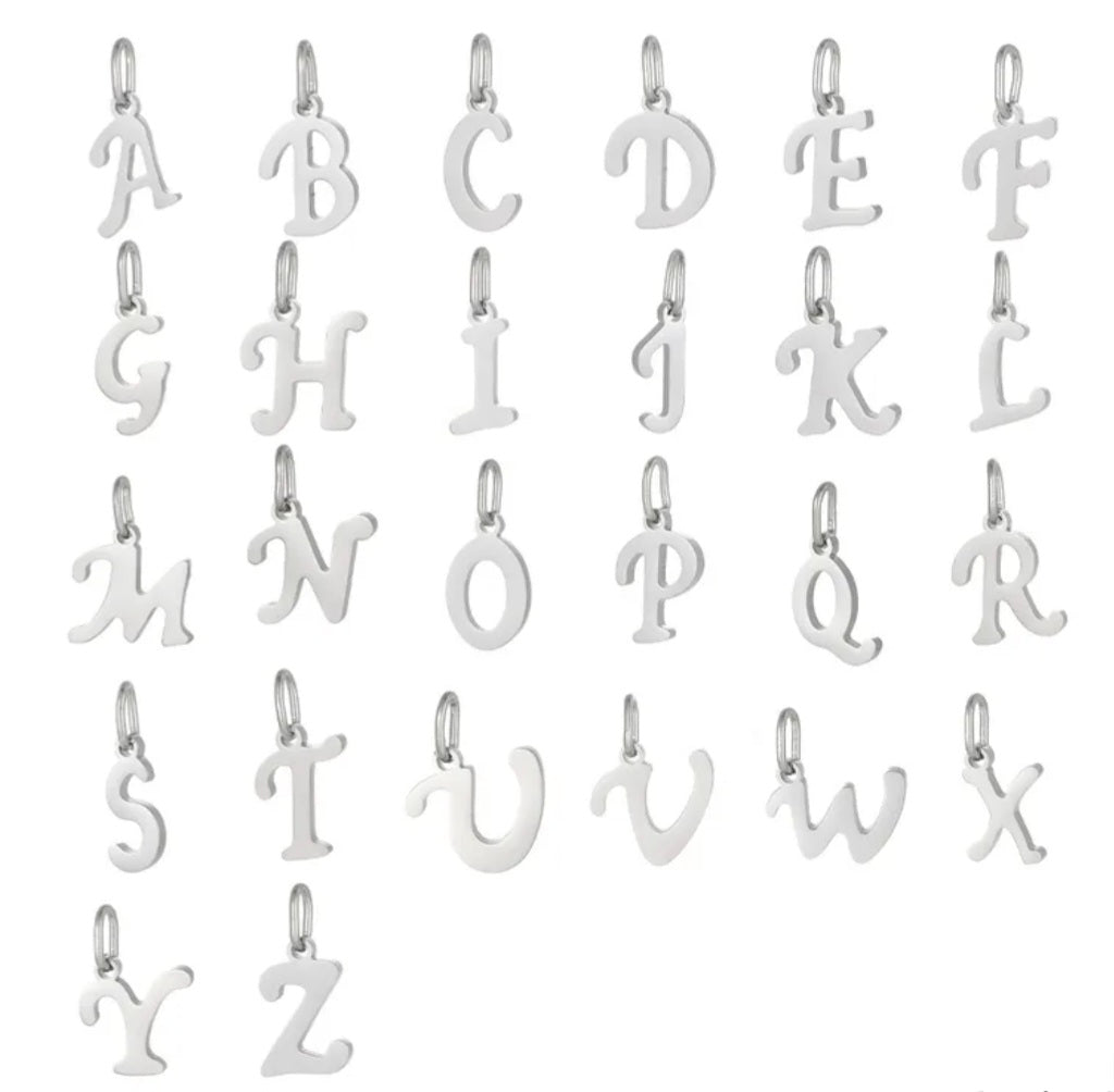 Initial Charm Bracelet