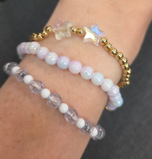 Stylish Elastic Bracelet Set