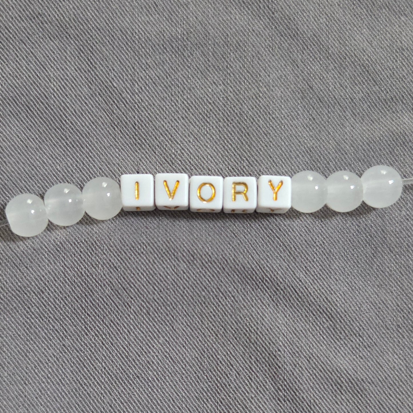 Custom Word Bracelet
