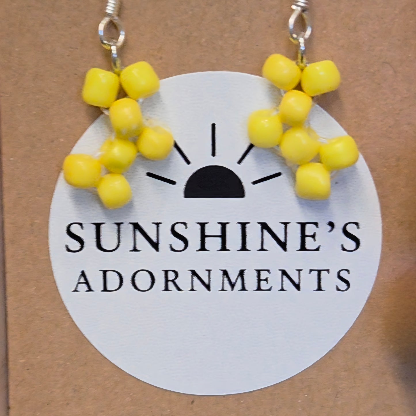 Mardi Gras Pup Earrings